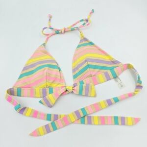 Victoria's Secret Triangle Bikini Top Small Y2K